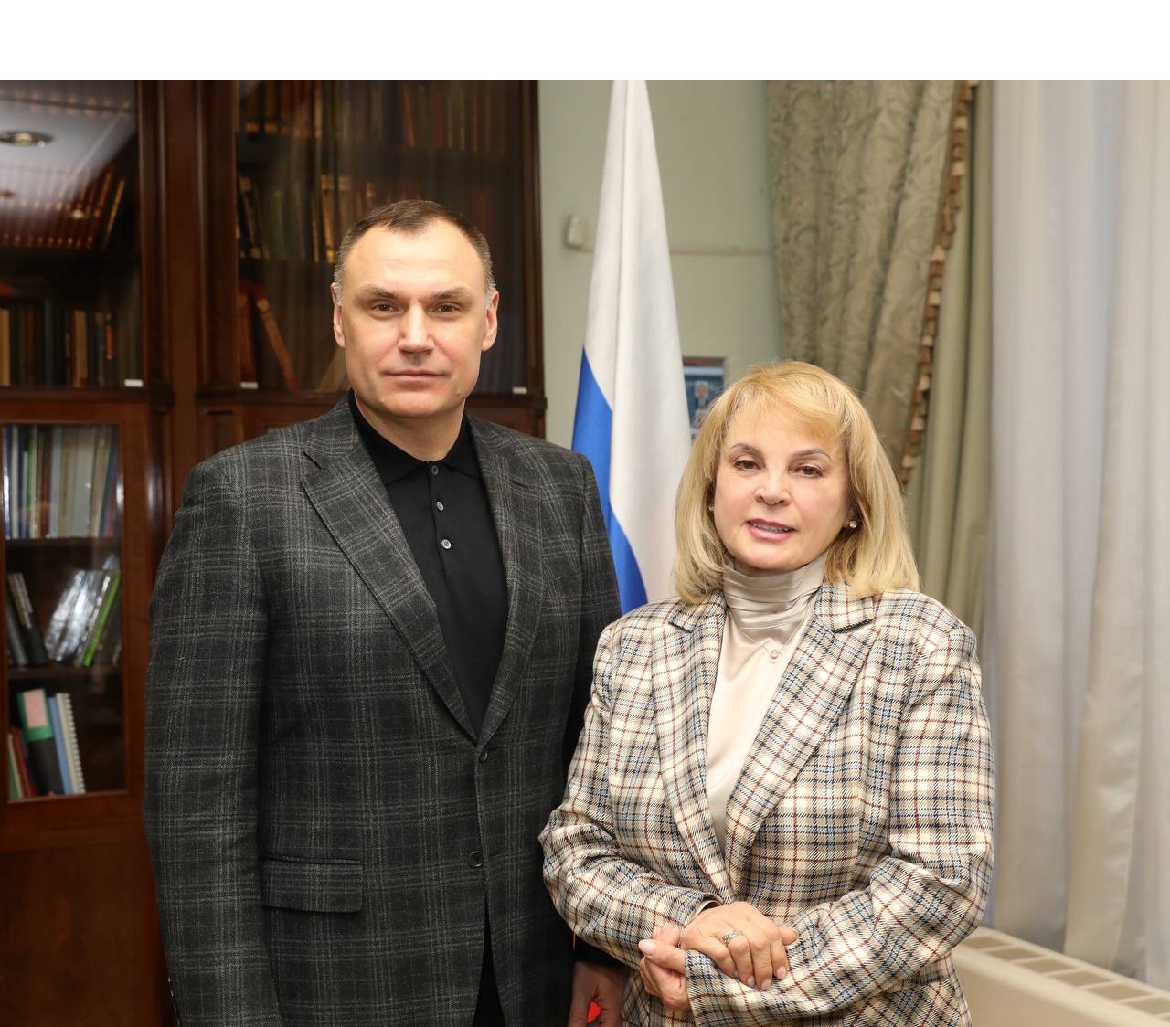 Глава Марий Эл провёл рабочую встречу с председателем Центризбиркома России